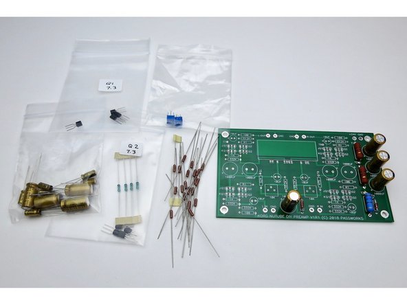 Photo 2 - Gather the rest of the PCB parts