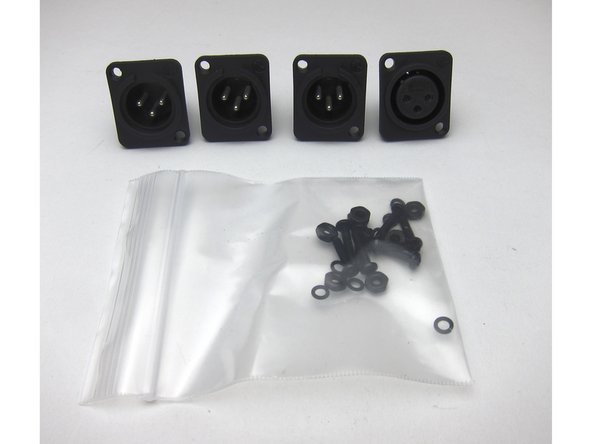 If you are wiring for balanced operation You'll use the XLRs, and need 2 crossovers as one PCB is required per channel.