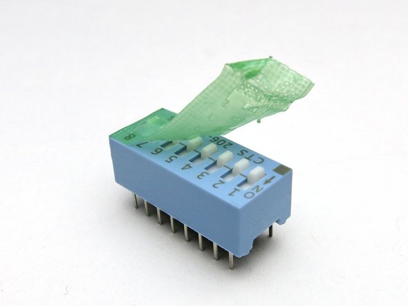 Photo 2 - Note the green tape is shipping protection, remove before use.