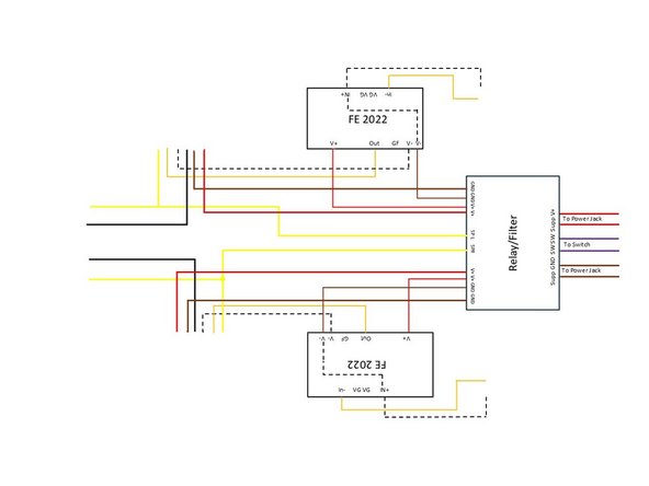 Image 1 - Existing wiring: P-Channel.