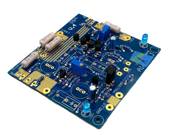 Photo 1 - Long lead goes into the hole marked with the +.