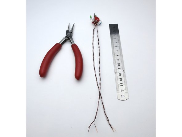 Make the leads long now and trim them to size later.