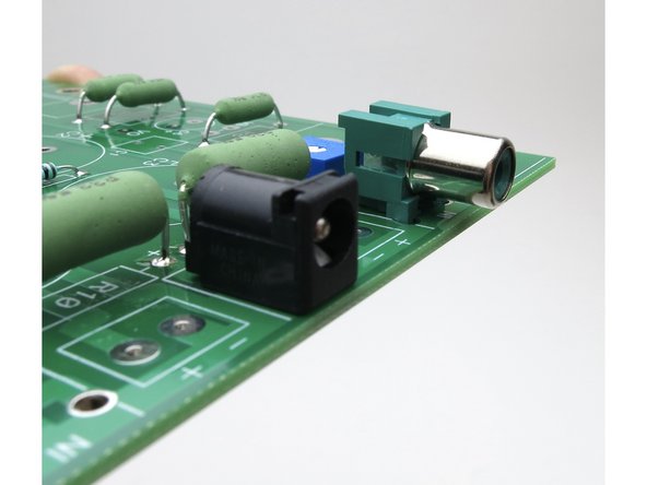 In all cases, make sure the connectors are flat and properly aligned with the PCB before soldering.