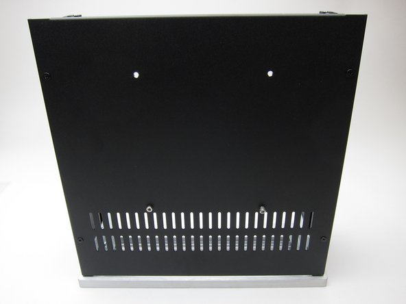 Mark the holes with a pencil and drill holes big enough for the M2.5 hardware