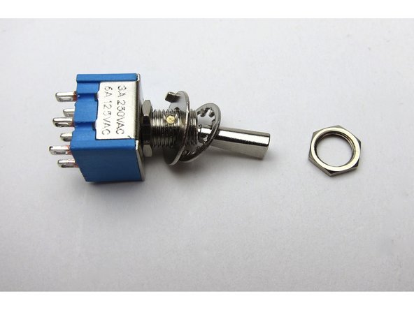 The rear switch is included in the kit as an &quot;option&quot; switch. This is a DIY project and you get to choose what that option is. Regardless of whether you are making an ACA with a front power switch or not, this toggle switch can optionally be configured by yourself to: