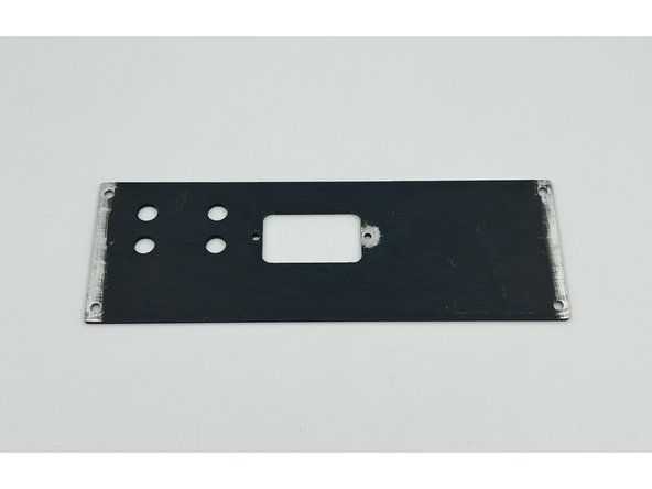 Most people like to toggle the switch 'Up' to turn the unit on.  This orientation is demonstrated. Make sure you check the PEM orientation before removing the anodization.  As noted below, it can't hurt to remove it on both sides of the PEM.