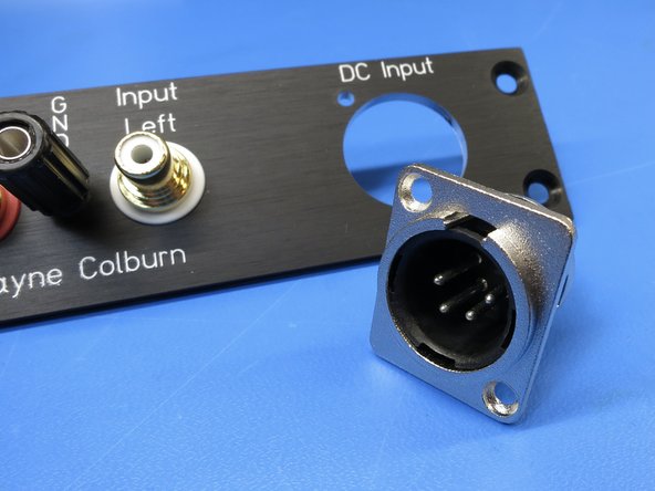 4-pin XLR is used for the DC power umbilical.