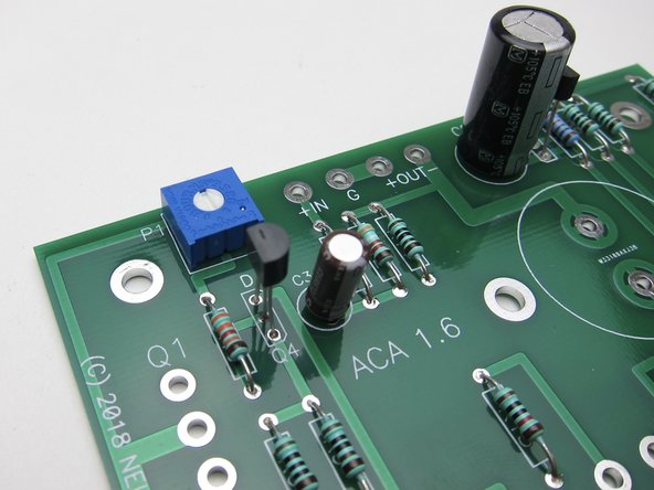 Q4 is the input Toshiba or LS Jfet, marked K370 or K170 on the flat of the package.