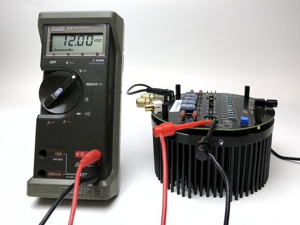 DC balance set to 12V.