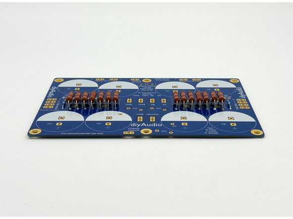(Optional) Install R15 and R16, the LED current limiting resistors.