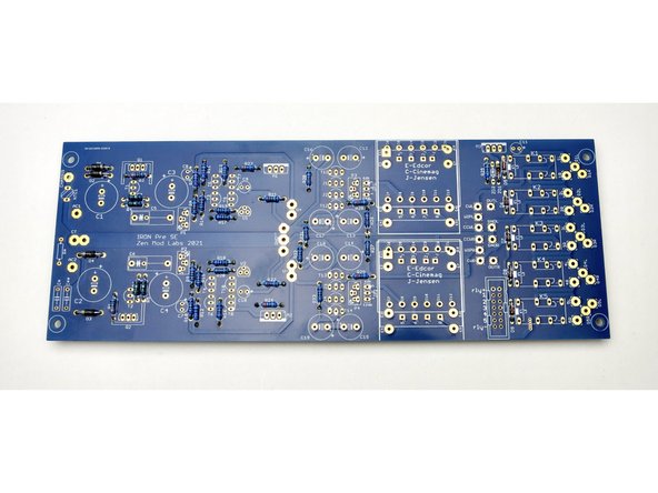 Photo 1 - Start with the shortest components.