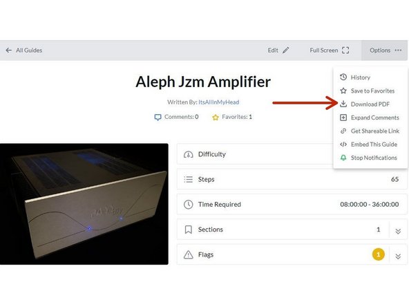 Image 1 - If you don't know how to get to &quot;Full screen&quot;, take note of the box around &quot;Full screen&quot; at the top of the guide above the header / title.  That's where you click to move to Full Screen.