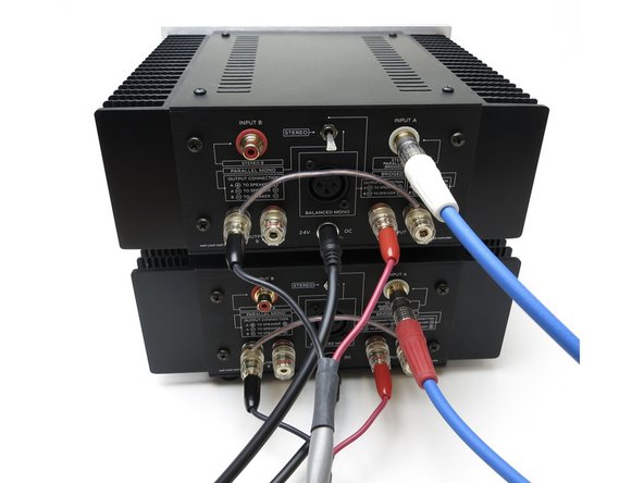 MONOBLOCK Parallel connection from RCA