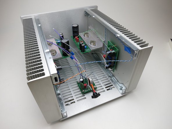 AND only when the heatsinks are properly attached to the front panel.