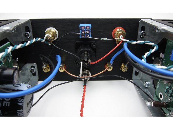 Final wiring should look like these photos.