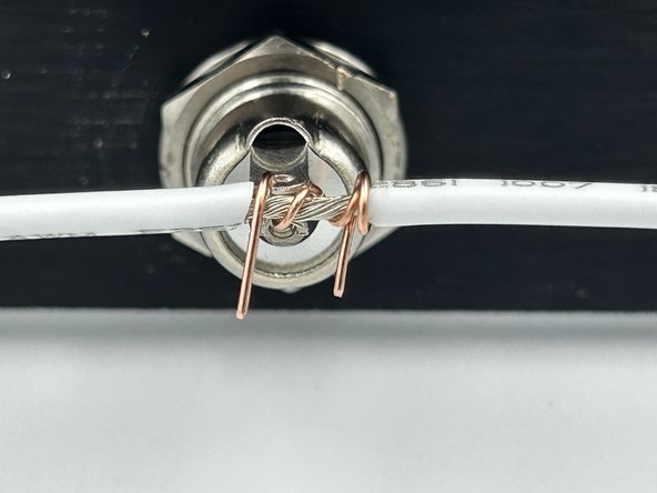 The ground bus wire allows for easier attachment to the GND tab on the power inlet and acts similar to a star ground.