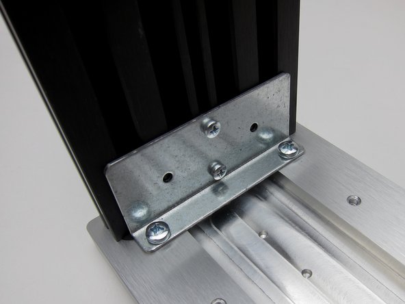 Then bolt to the front panel.