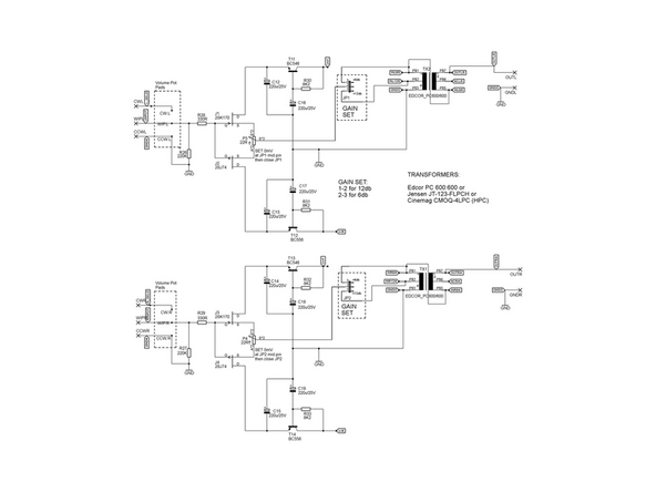 Image 3 - Buffer and Gain Schematic