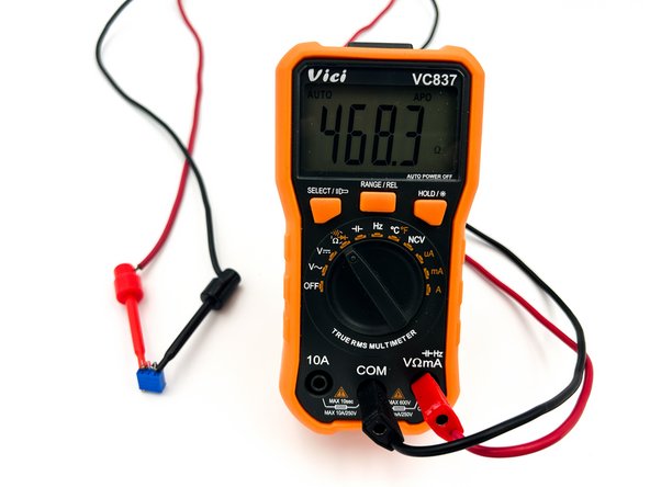 Photo 1 - TP1 is identified with W501.  The meaning is 50 followed by 1 zero =&gt; 500 Ohms.