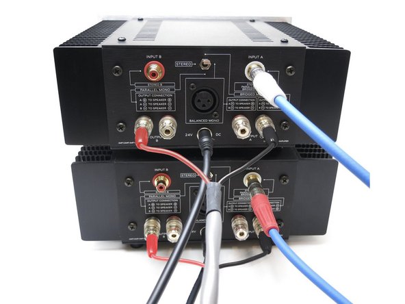 Monoblock bridged from RCA source