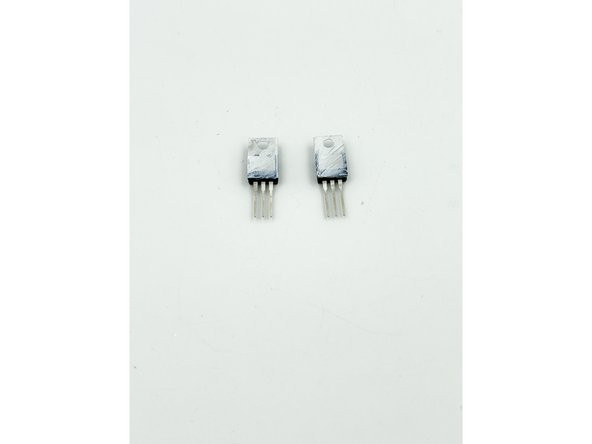 Photo 1 - Heatsinks, 2X 5mm Cap Head Screws, 2X K-Nuts