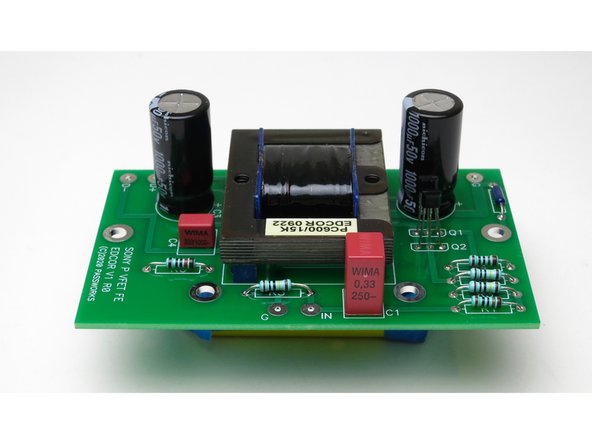 Front end board for P-Channel amp.