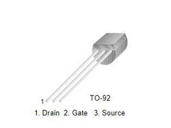 The P Channel JFETs are loose.  Here is what the case marking looks like along with how it measures in a typical, basic component tester.