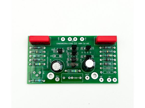 Assemble the FE2022 boards.  A good assembly order might be: