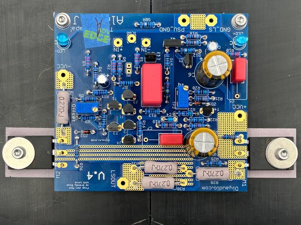 Note - the back panel parts kits from the diyAudio store do not come with split washers.  Any M3 split washer will work perfectly.