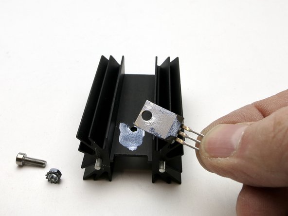 A little heatsink goop is helpful if you have some.