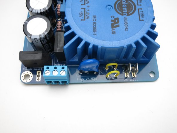 For 240V Mains connect J4 &amp; J5 with jumper wires