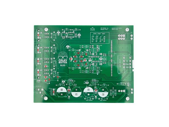 Look over your boards and get familiar with the parts placement.
