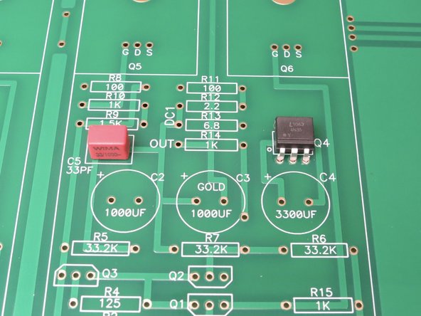 Optocoupler has a dot at pin 1, this aligns with dot on PCB