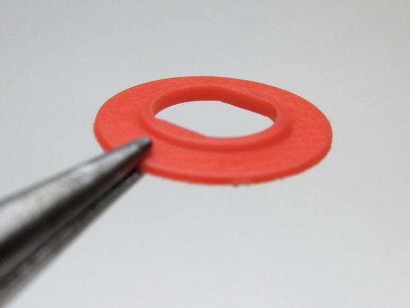 Note raised bit (shoulder) on one RCA washers, this must face the inside of the hole to keep the assemble aligned and insulated properly