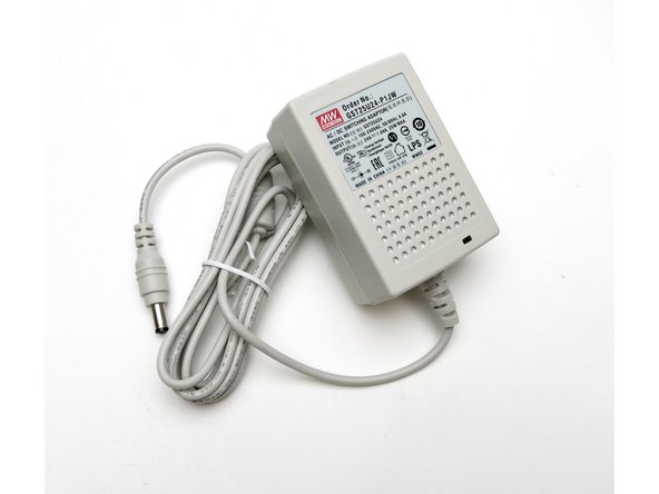 Photo 2 - Example 24VDC power supply with 5.5x2.1mm plug.