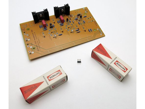 The jumper pins are a challenge to solder into the PCB, but there's a good solution utilizing the Tube box -