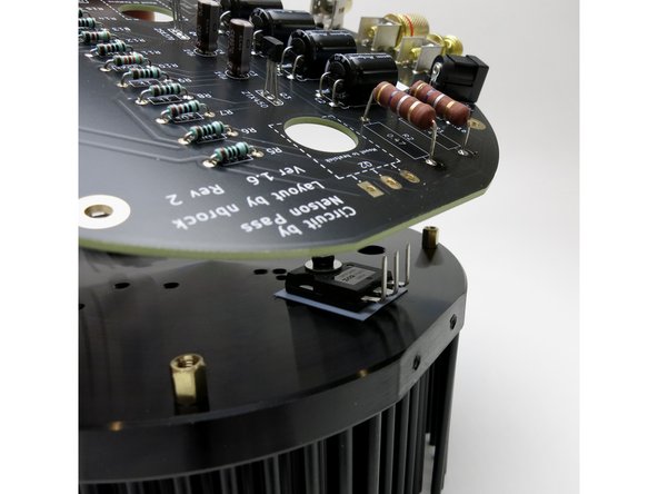 Before the PCB goes on, make sure;