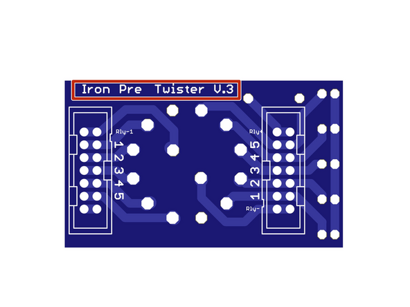 Image 1 - This is the twister board that mates with the 2021 Iron Pre Main Boards