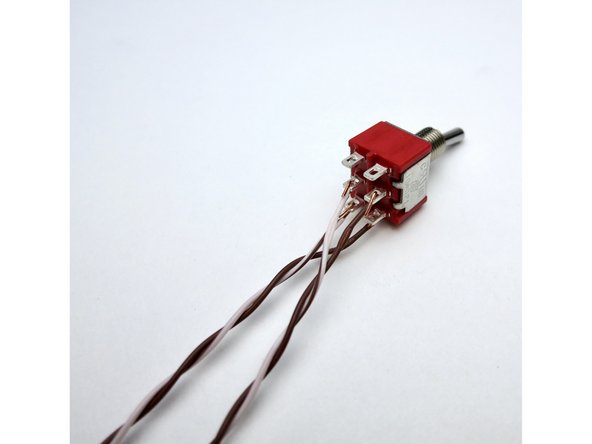 Wires attached as shown