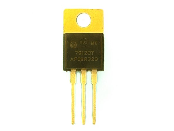 Check the markings on the regulators to be sure the 7912 and 7812 are inserted in their correct locations. The locations are clearly marked on the PCB silkscreen.