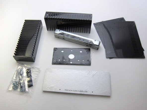 Check you have all the bits. These photos show the front panel without power switch.