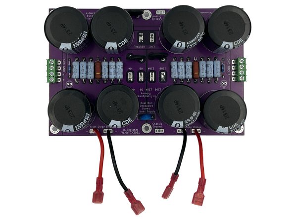 Photo 1 - This is the main PSU board I used, created by fellow DIYer rhthatcher.