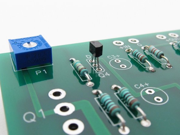 Q4 is the input Toshiba or LS Jfet, marked K370 or K170 on the flat of the package.