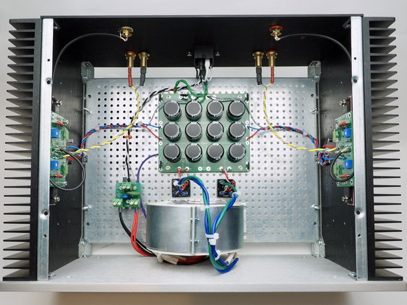 AC Power Wiring - Mains Live, Neutral, and Earth; Transformer Primaries; and Transformer Secondaries.  The overall idea is to use practical methods to keep the AC wiring away from your signal wiring.  In this build, the mains AC Live and Neutral will be routed under the perforated baseplate.