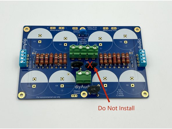 This step applies to 115V mains using a transformer with a single 115V primary