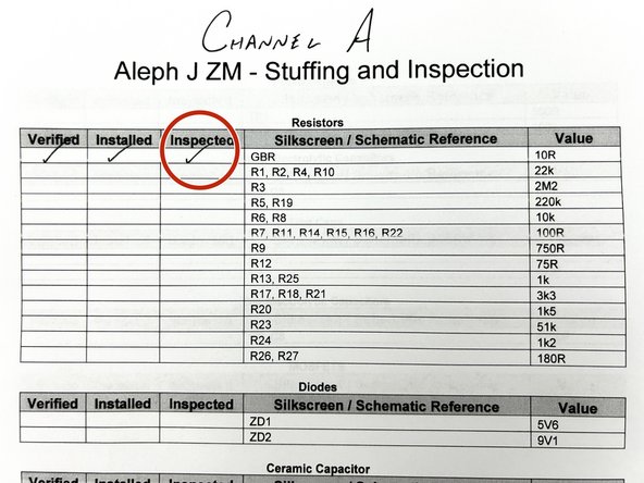 Photo 10 - Inspect the joints.  Clean as needed.
