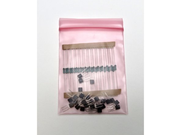 Other than that, the PCB is marked clearly with the value of the resistors. Measure resistors before inserting and solder.