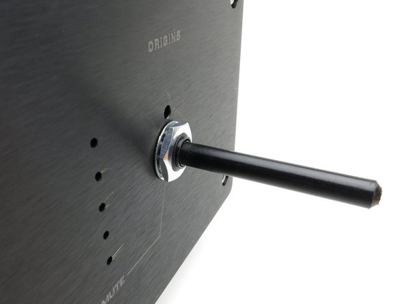 Obviously, you’ll need to trim the shaft to whatever length works best with your knobs.