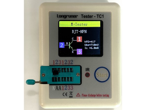 Photo 1 - Case marking for the BC546
