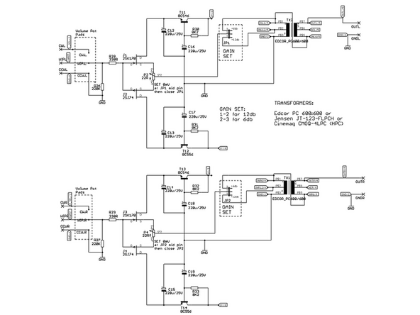 Image 3 - Buffer and Gain Schematic